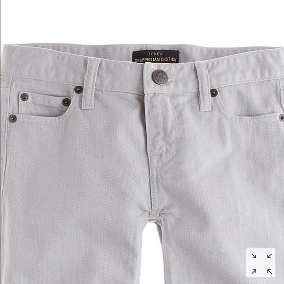 Cropped matchstick jean in garment-dyed denim - Picture 2 of 8